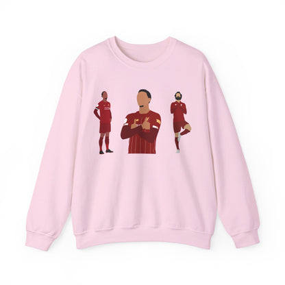 Virgil Van Dijk - Mo Salah - Trent Alexander-Arnold - Liverpool - Sweatshirt