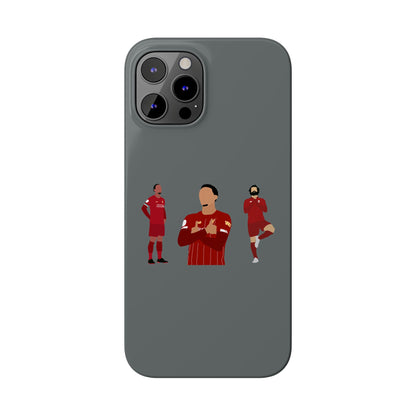 Virgil Van Dijk - Trent Alexander-Arnold - Mo Salah - Liverpool - Phone Case