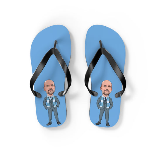 Pep Guardiola - Manchester City - Flip Flops