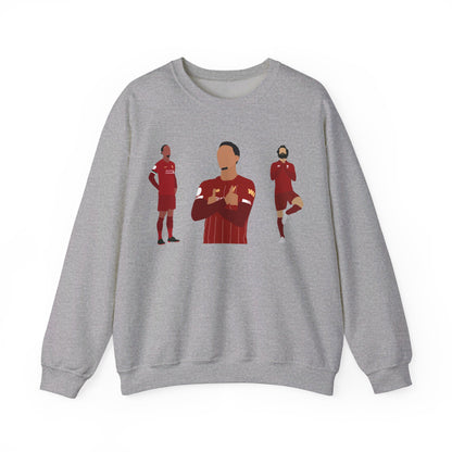 Virgil Van Dijk - Mo Salah - Trent Alexander-Arnold - Liverpool - Sweatshirt