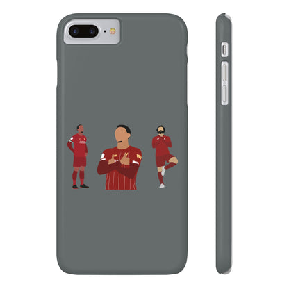 Virgil Van Dijk - Trent Alexander-Arnold - Mo Salah - Liverpool - Phone Case