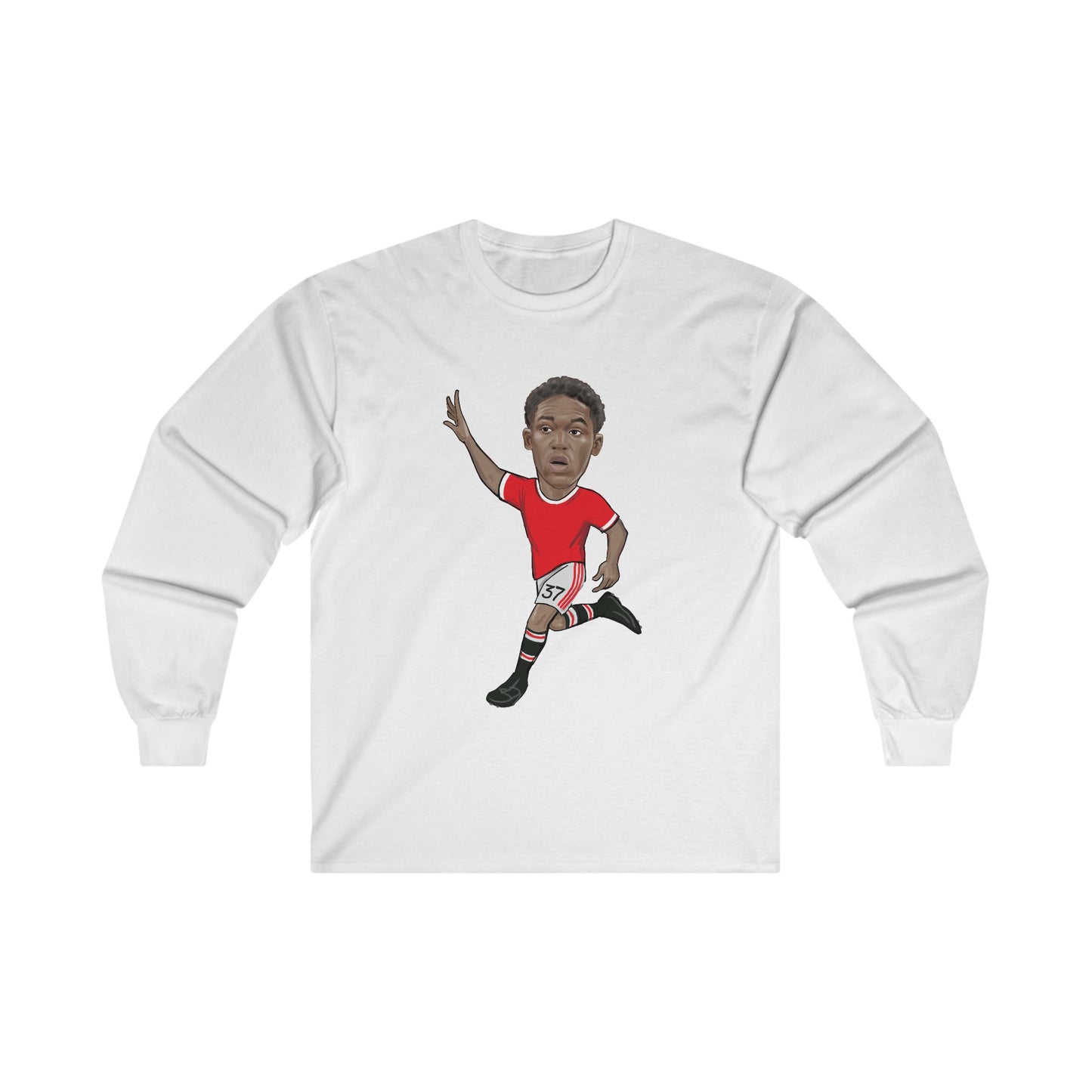 Kobbie Mainoo - Manchester United - Long Sleeve T-Shirt