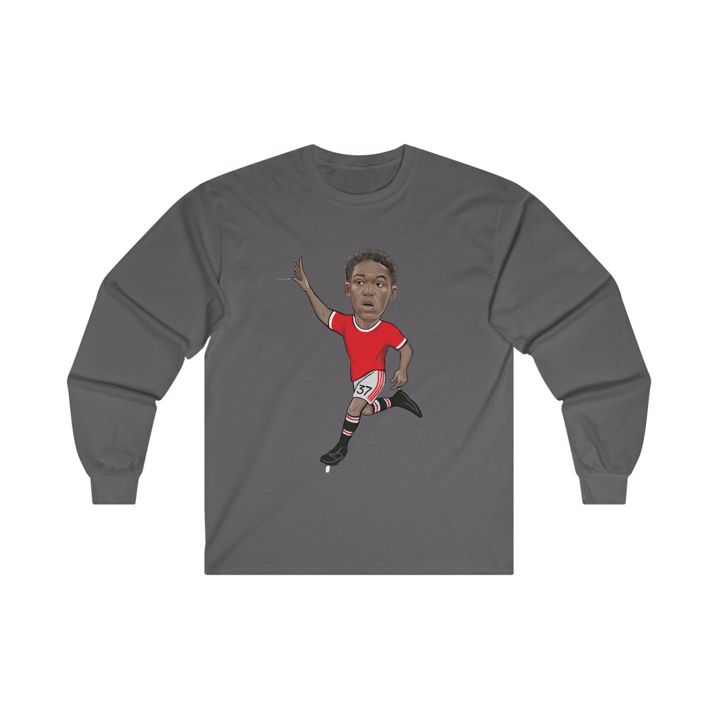 Kobbie Mainoo - Manchester United - Long Sleeve T-Shirt