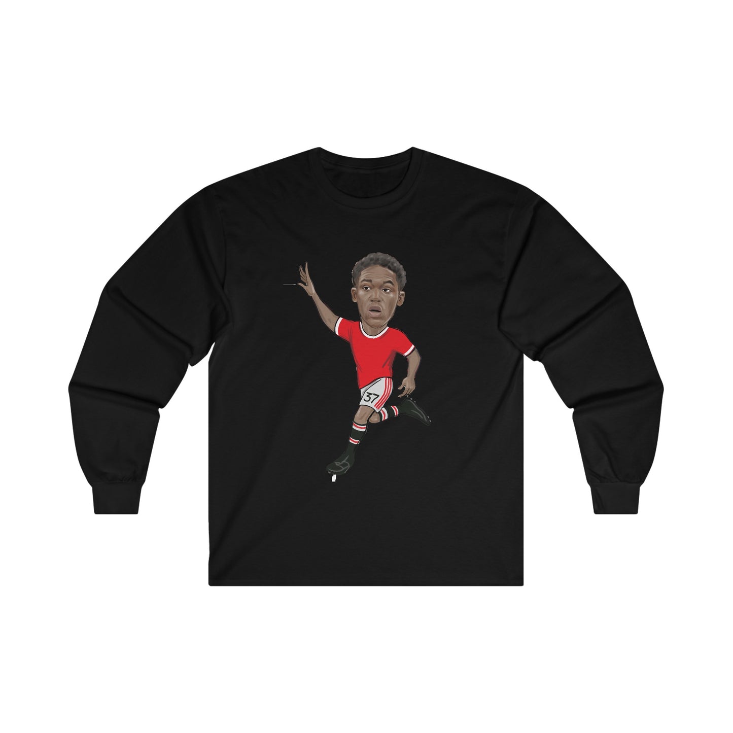 Kobbie Mainoo - Manchester United - Long Sleeve T-Shirt