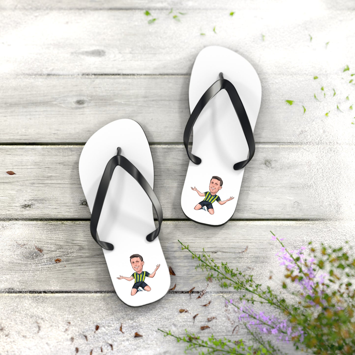 Rodri - Manchester City Away Kit - Flip Flops