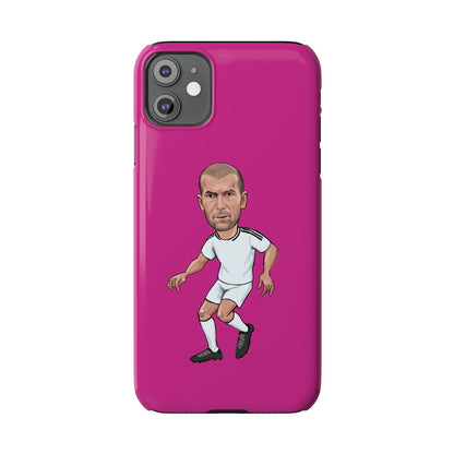 Zinedine Zidane - Real Madrid - Phone Case