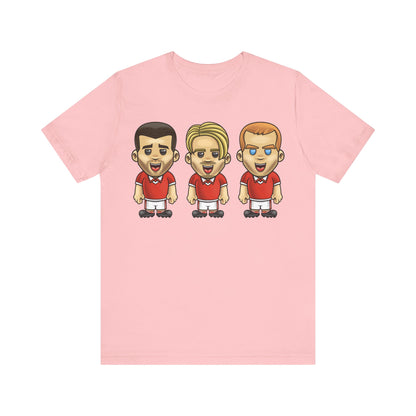 Roy Keane - David Beckham - Paul Scholes - Manchester United - T-Shirt