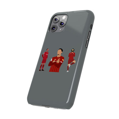 Virgil Van Dijk - Trent Alexander-Arnold - Mo Salah - Liverpool - Phone Case