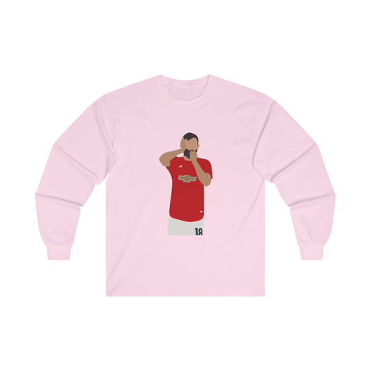 Bruno Fernandes - Manchester United - Long Sleeve T-Shirt