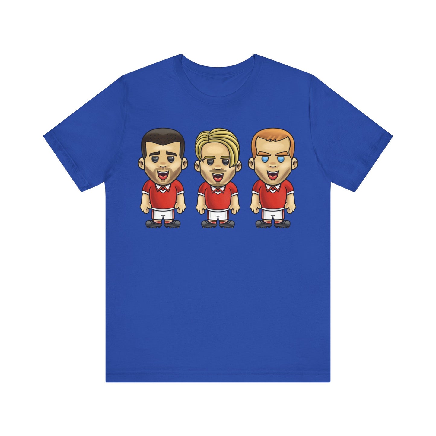 Roy Keane - David Beckham - Paul Scholes - Manchester United - T-Shirt