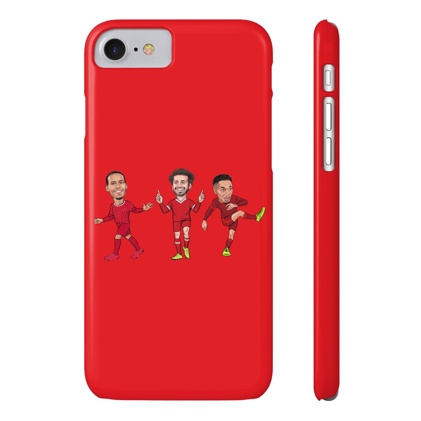 Mo Salah, Virgil Van Dijk & Trent Alexander-Arnold - Liverpool - Phone Case