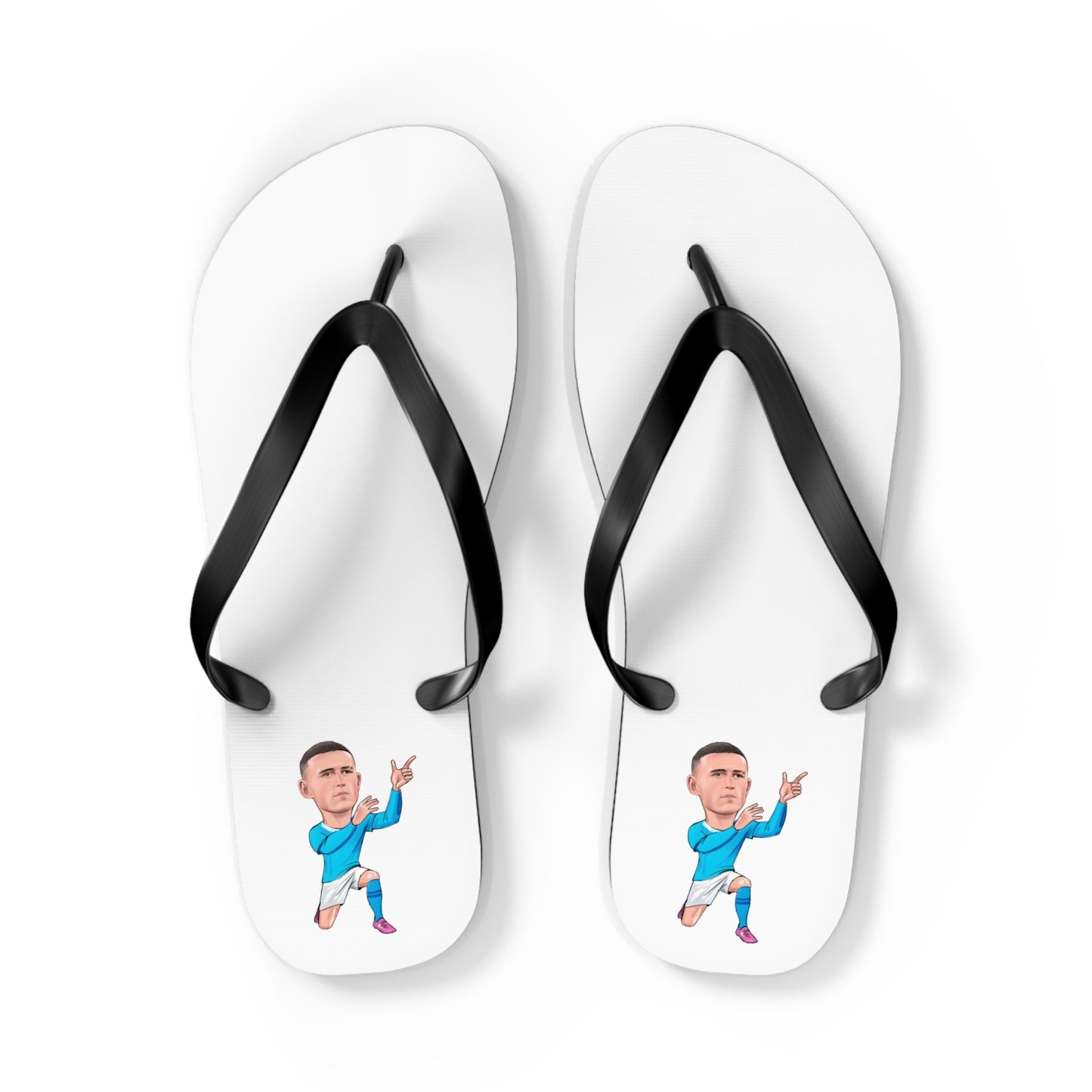 Phil Foden - Manchester City - Flip Flops