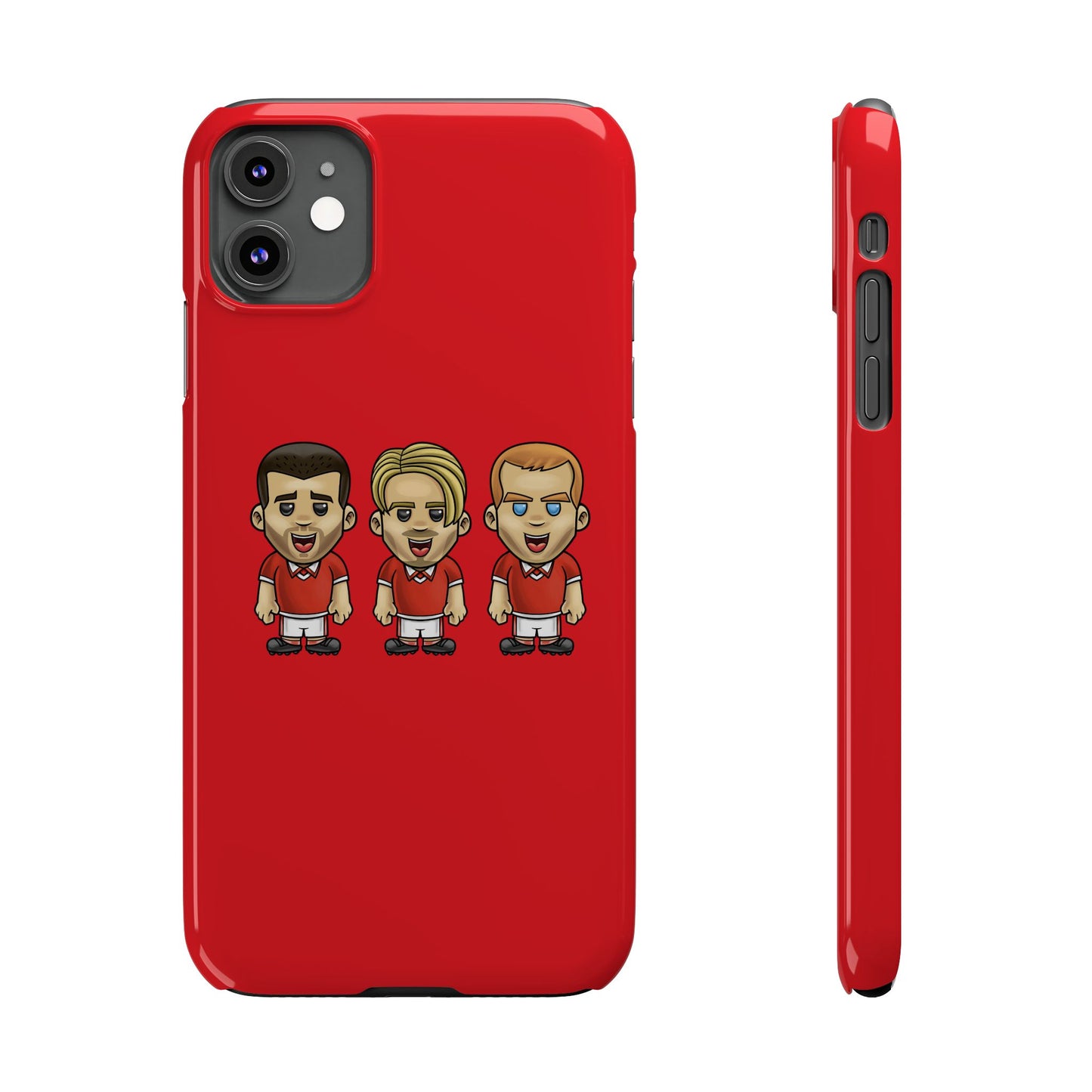 Paul Scholes, Roy Keane & David Beckham - Manchester United - Phone Case