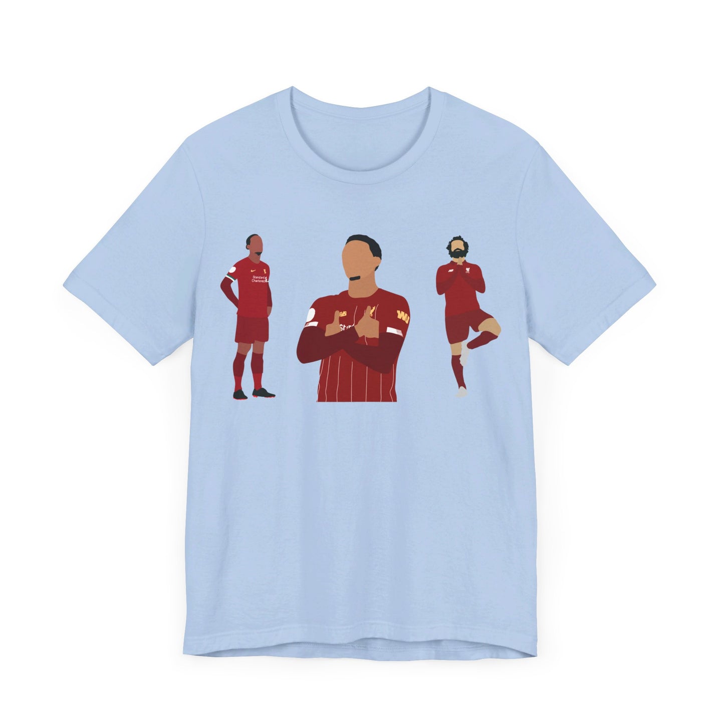 Virgil Van Dijk - Trent Alexander-Arnold - Mo Salah  - Liverpool - T-Shirt