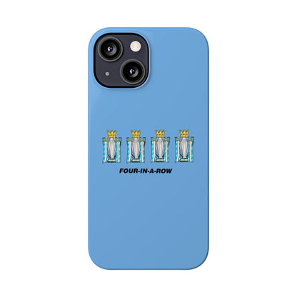 Manchester City - Four In A Row - Phone Case