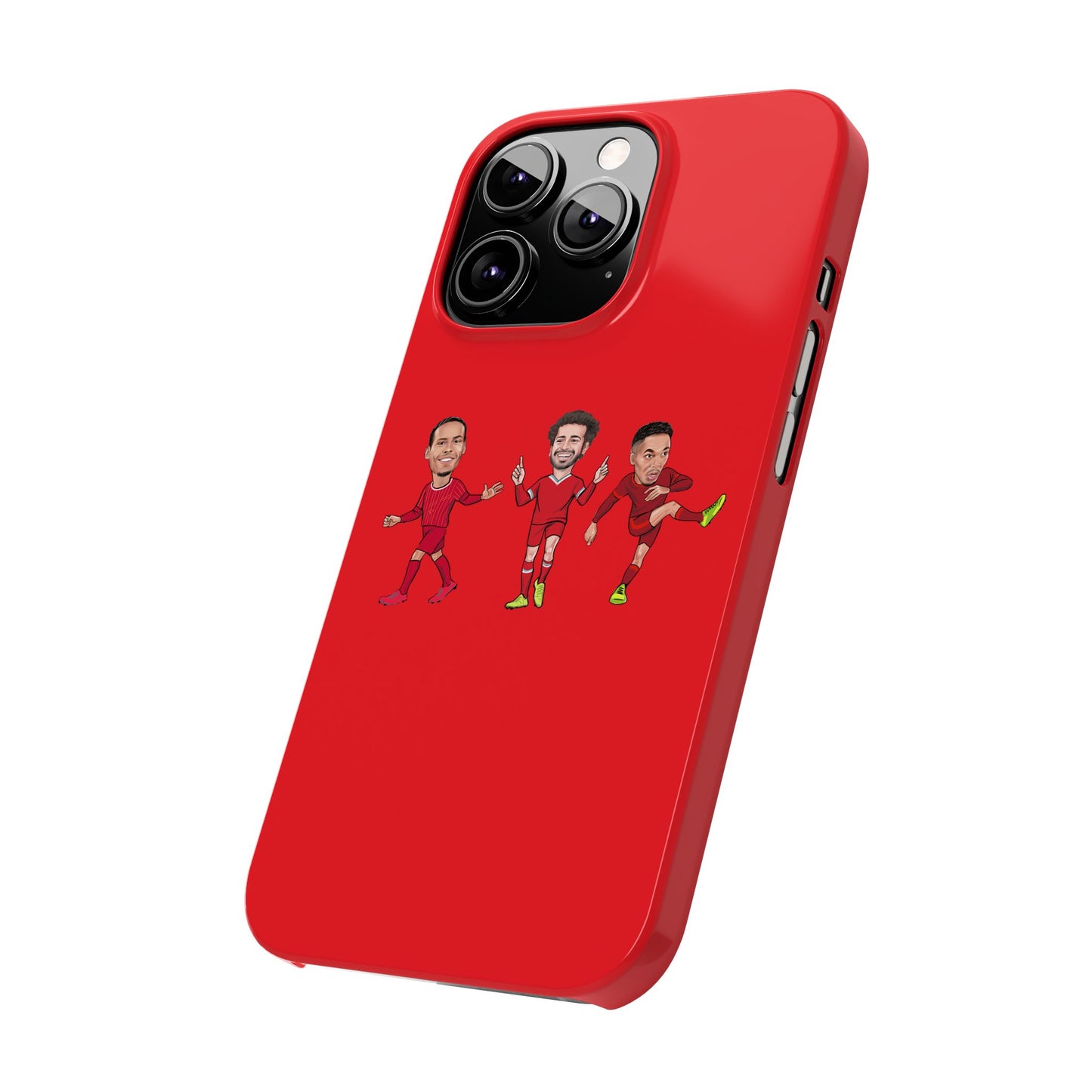 Mo Salah, Virgil Van Dijk & Trent Alexander-Arnold - Liverpool - Phone Case