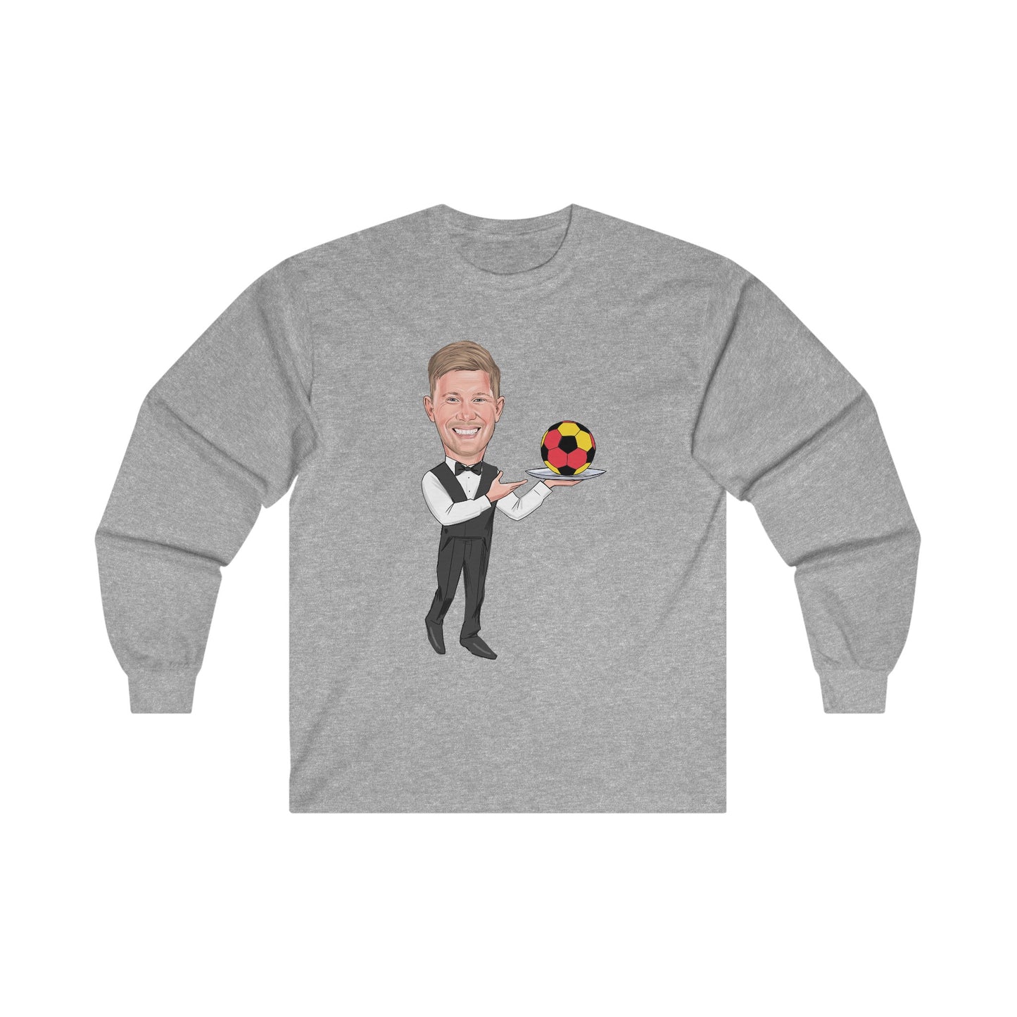 Kevin De Bruyne - Belgium - Long Sleeve T- Shirt