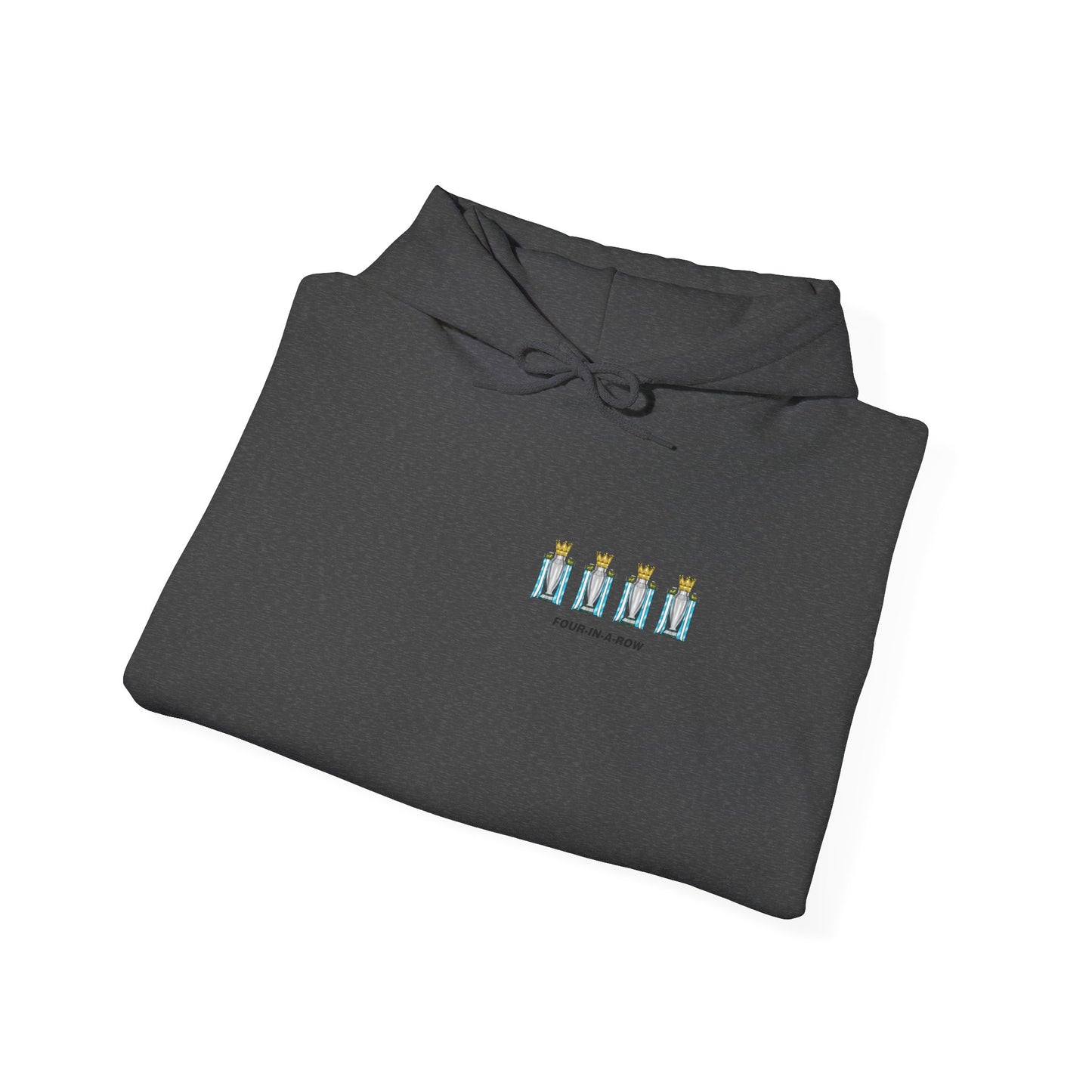 Manchester City - Four-In-A-Row - Hoodie