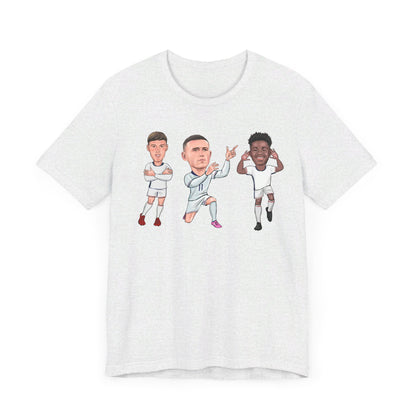 Cole Palmer, Phil Foden & Bukayo Saka - England - T-Shirt