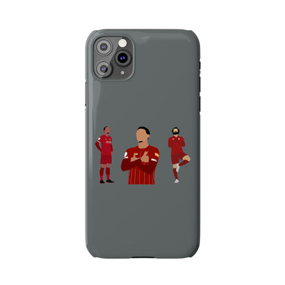 Virgil Van Dijk - Trent Alexander-Arnold - Mo Salah - Liverpool - Phone Case