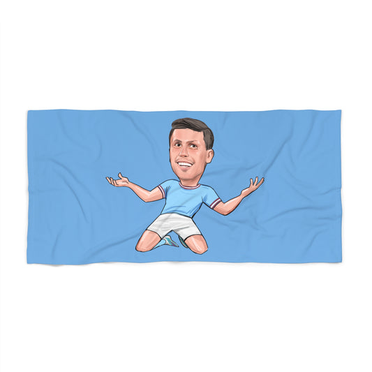 Rodri - Manchester City - Beach Towel