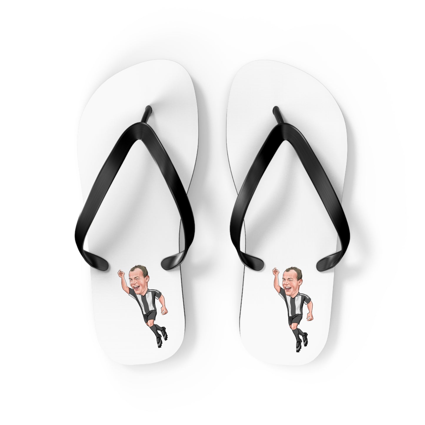 Alan Shearer - Newcasetle United - Flip Flops