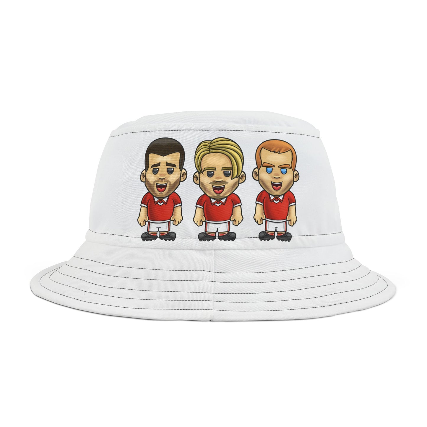 Roy Keane - David Beckham - Paul Scholes - Manchester United - Bucket Hat