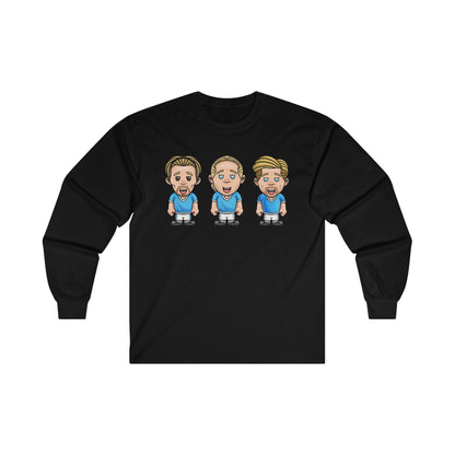 Jack Grealish, Erling Haaland & Kevin De Bruyne - Manchester City - Long Sleeve T-Shirt