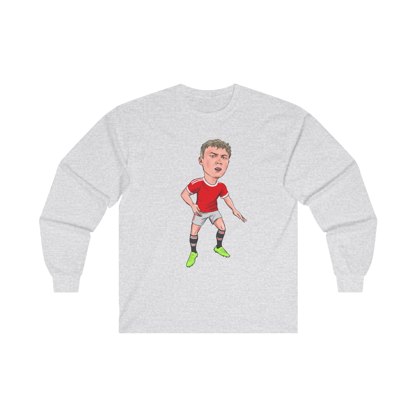 Rasmus Højlund - Manchester United - Long Sleeve T-Shirt