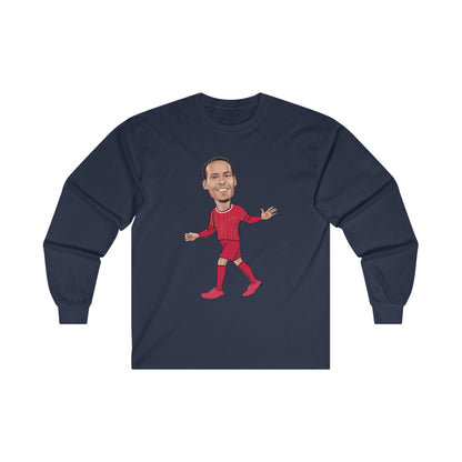 Virgil Van Dijk - Liverpool - Long Sleeve T-Shirt