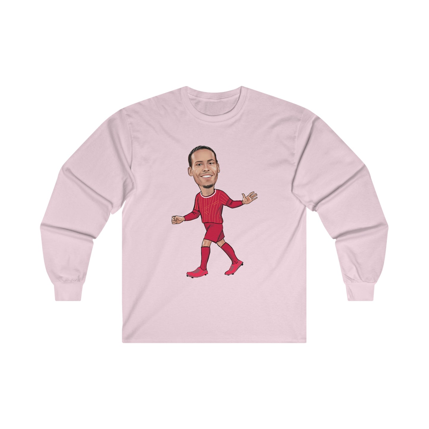 Virgil Van Dijk - Liverpool - Long Sleeve T-Shirt