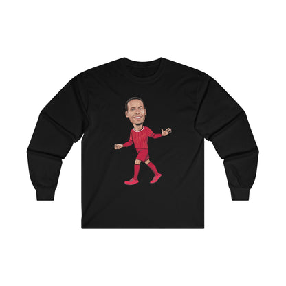 Virgil Van Dijk - Liverpool - Long Sleeve T-Shirt