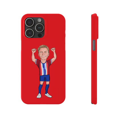 Martin Odegaard - Norway - Phone Case