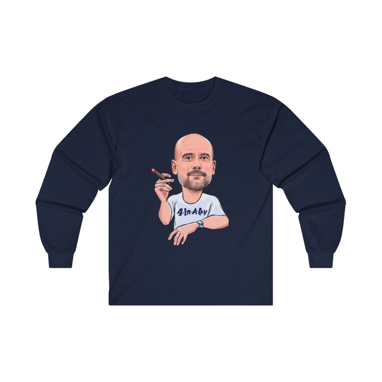 Pep Guardiola - Manchester City -  Long Sleeve T-Shirt