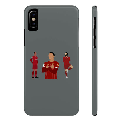 Virgil Van Dijk - Trent Alexander-Arnold - Mo Salah - Liverpool - Phone Case