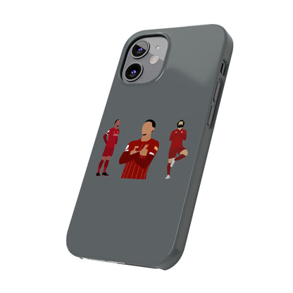 Virgil Van Dijk - Trent Alexander-Arnold - Mo Salah - Liverpool - Phone Case