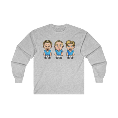 Jack Grealish, Erling Haaland & Kevin De Bruyne - Manchester City - Long Sleeve T-Shirt