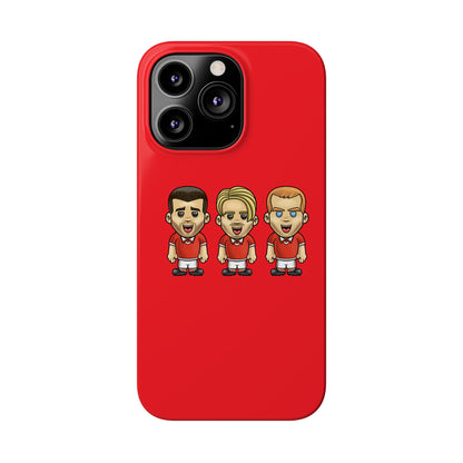 Paul Scholes, Roy Keane & David Beckham - Manchester United - Phone Case