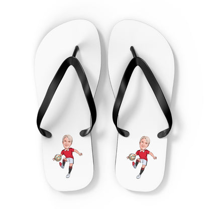 David Beckham - Manchester United - Flip Flops