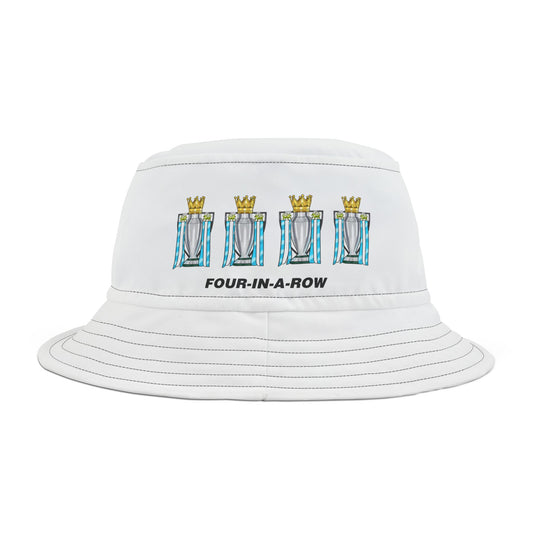 Manchester City - Four-In-A-Row - Bucket Hat