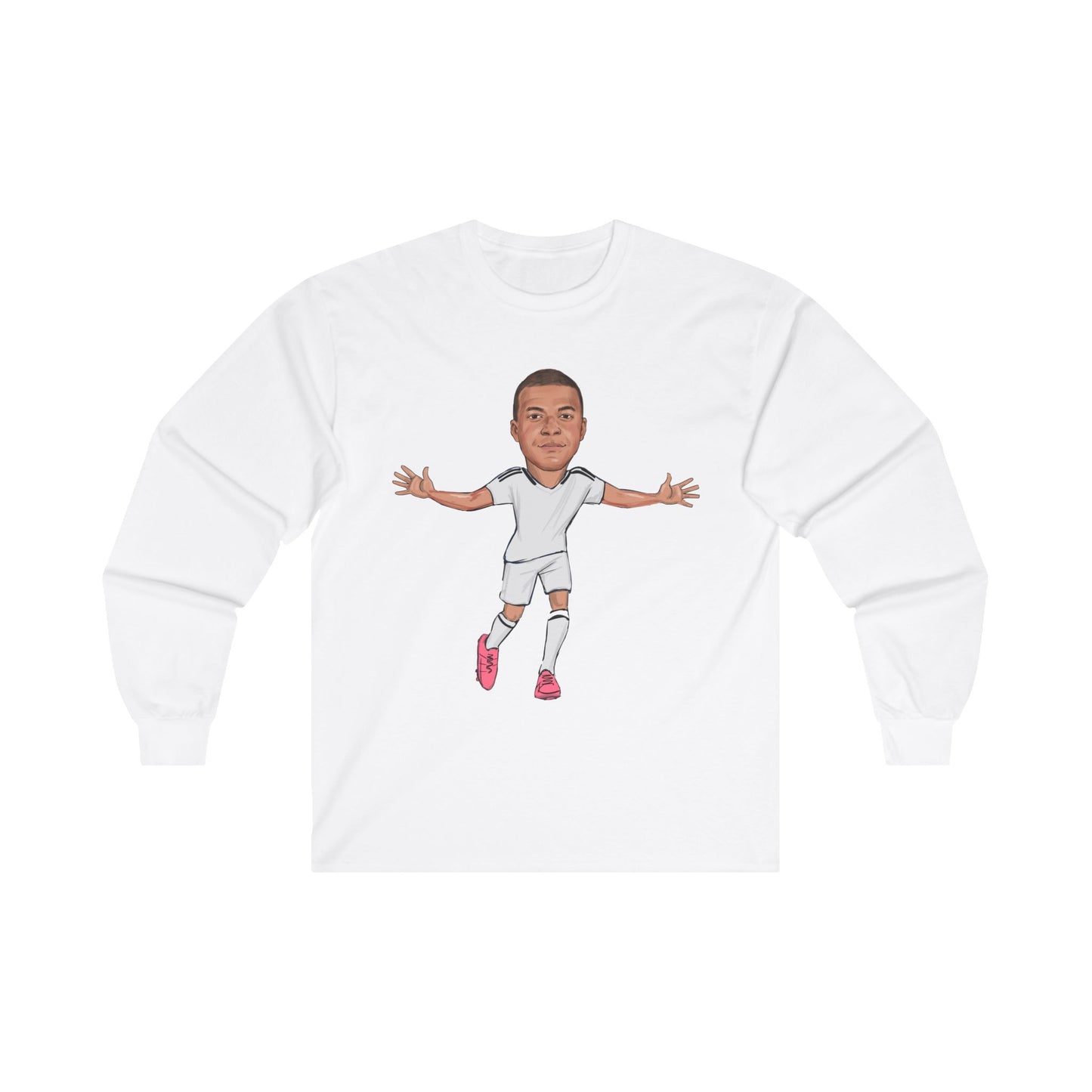 Kylian Mbappe - Real Madrid - Long Sleeve T-Shirt