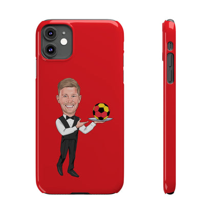 Kevin De Bruyne - Belgium - Served On A Plate - Phone Case