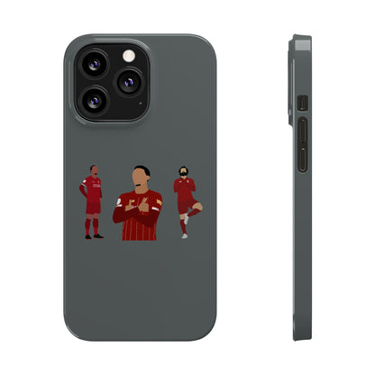 Virgil Van Dijk - Trent Alexander-Arnold - Mo Salah - Liverpool - Phone Case