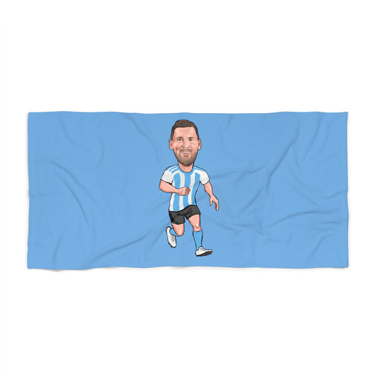 Lionel Messi - Argentina -  Beach Towel