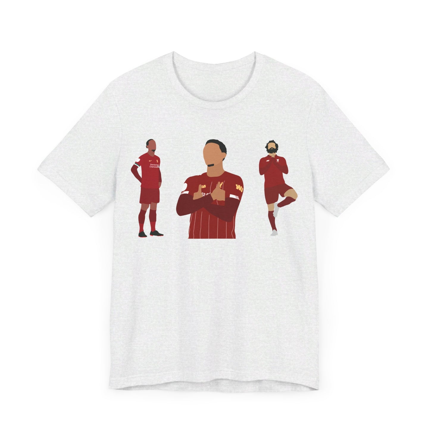 Virgil Van Dijk - Trent Alexander-Arnold - Mo Salah  - Liverpool - T-Shirt