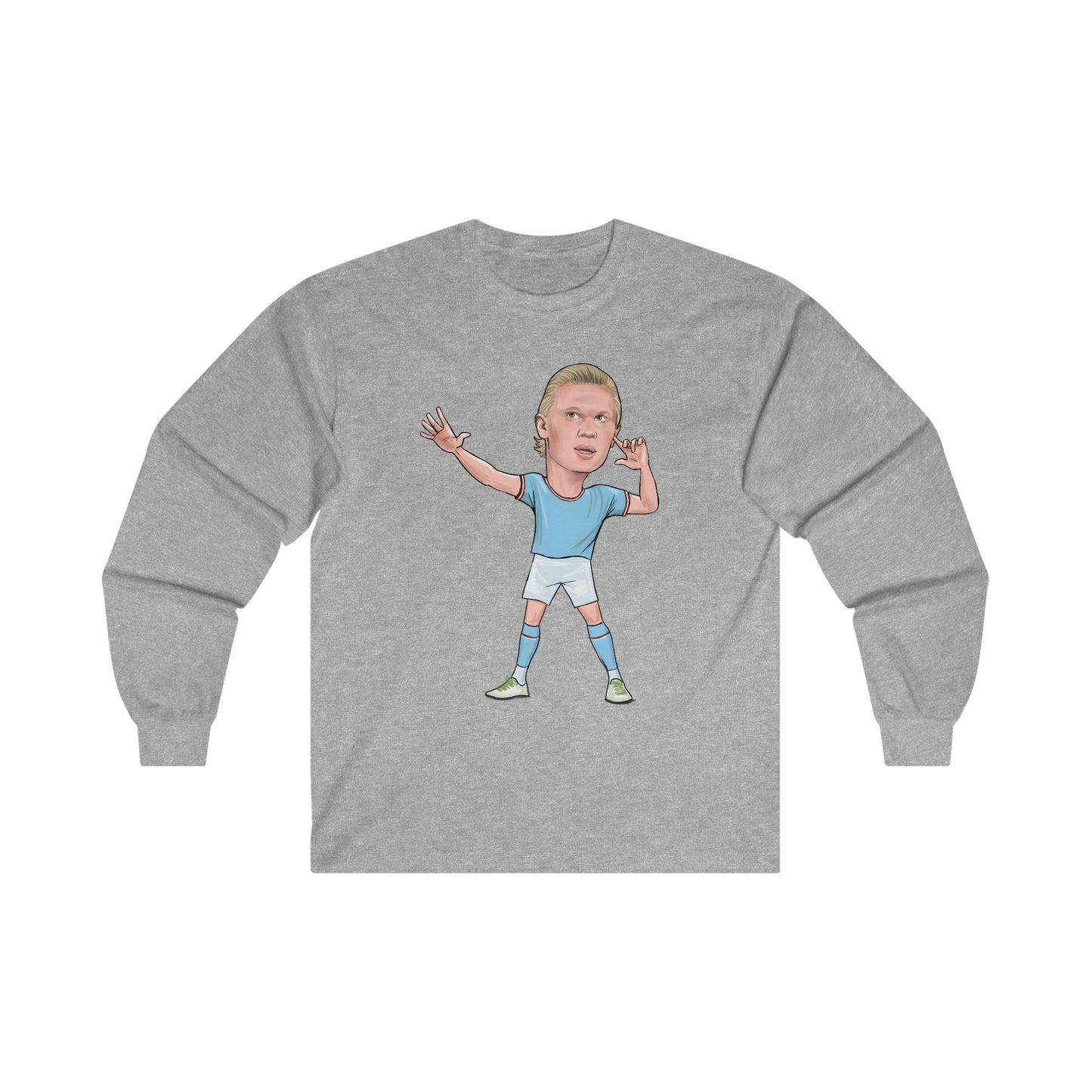 Erling Haaland - Manchester City - Long Sleeve T-Shirt