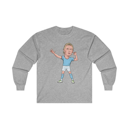 Erling Haaland - Manchester City - Long Sleeve T-Shirt