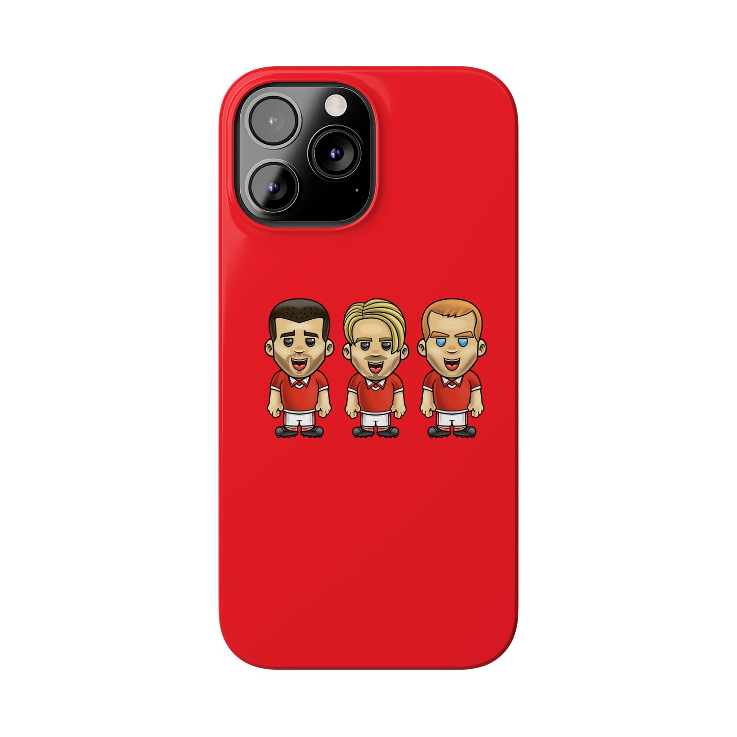 Paul Scholes, Roy Keane & David Beckham - Manchester United - Phone Case