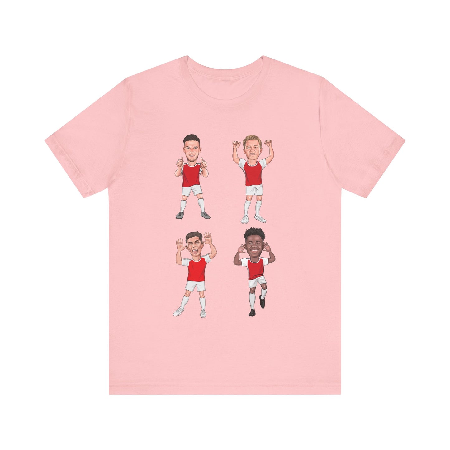 Declan Rice, Martin Ødegaard, Kai Havertz & Bukayo Saka - Arsenal - T-Shirt