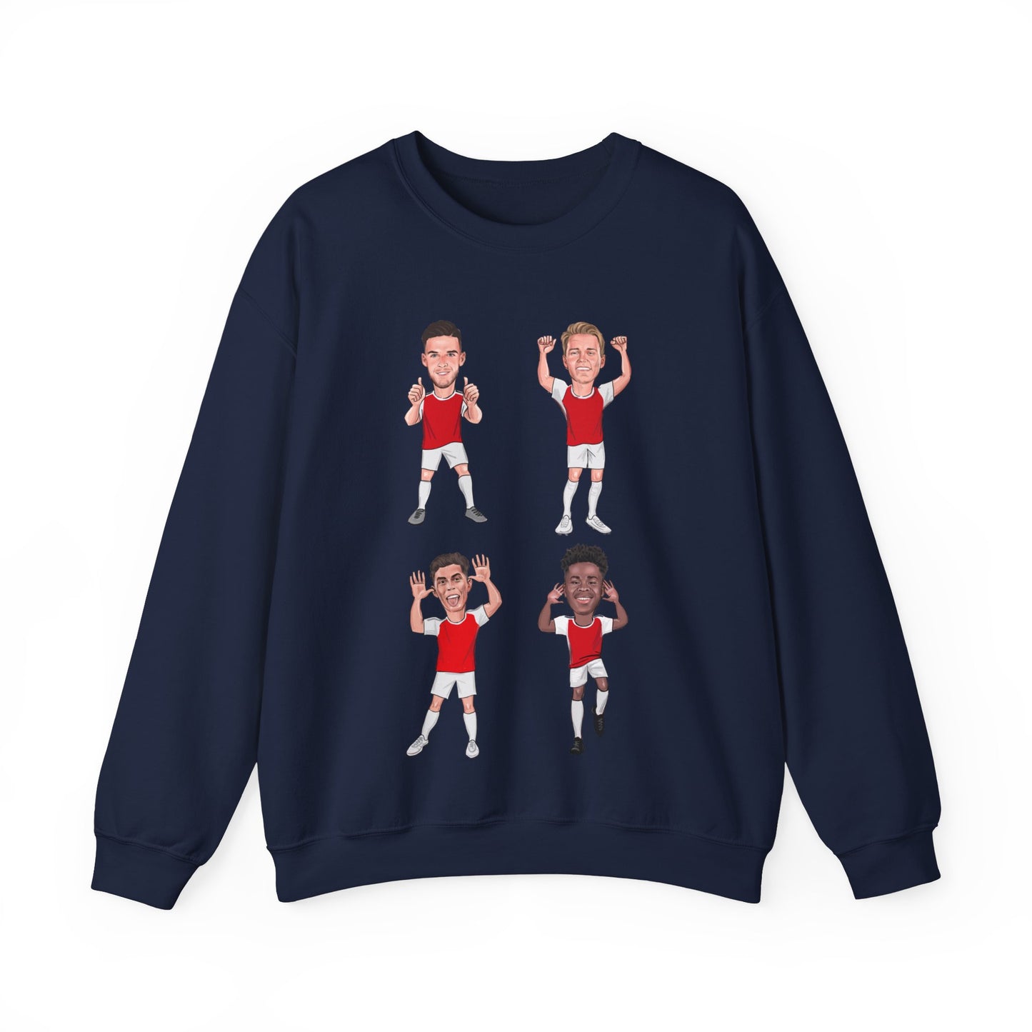 Declan Rice, Martin Ødegaard, Kai Havertz & Bukayo Saka - Arsenal - Sweatshirt